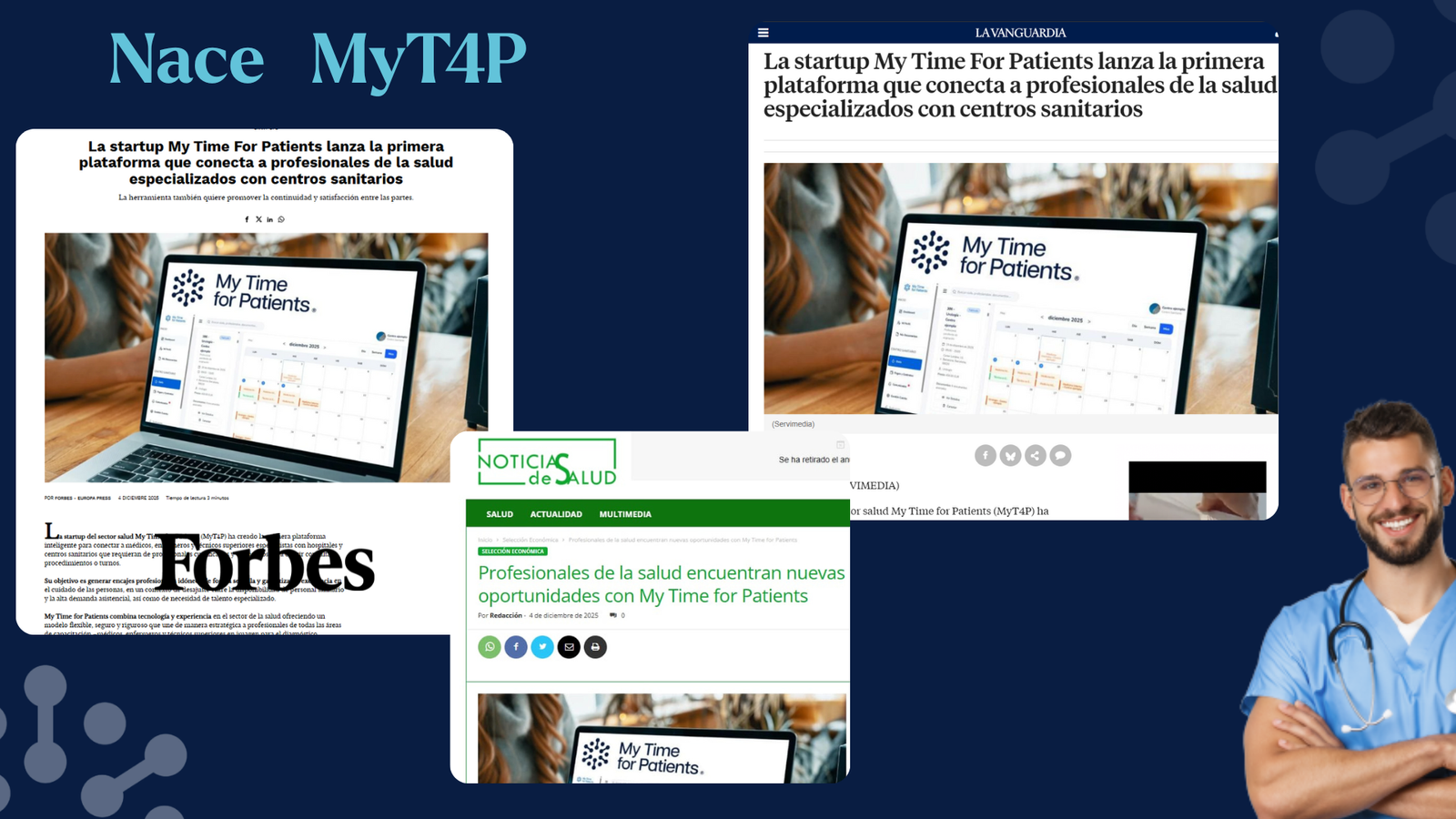 Somos noticia: MyT4P, la plataforma que transforma la gestión sanitaria